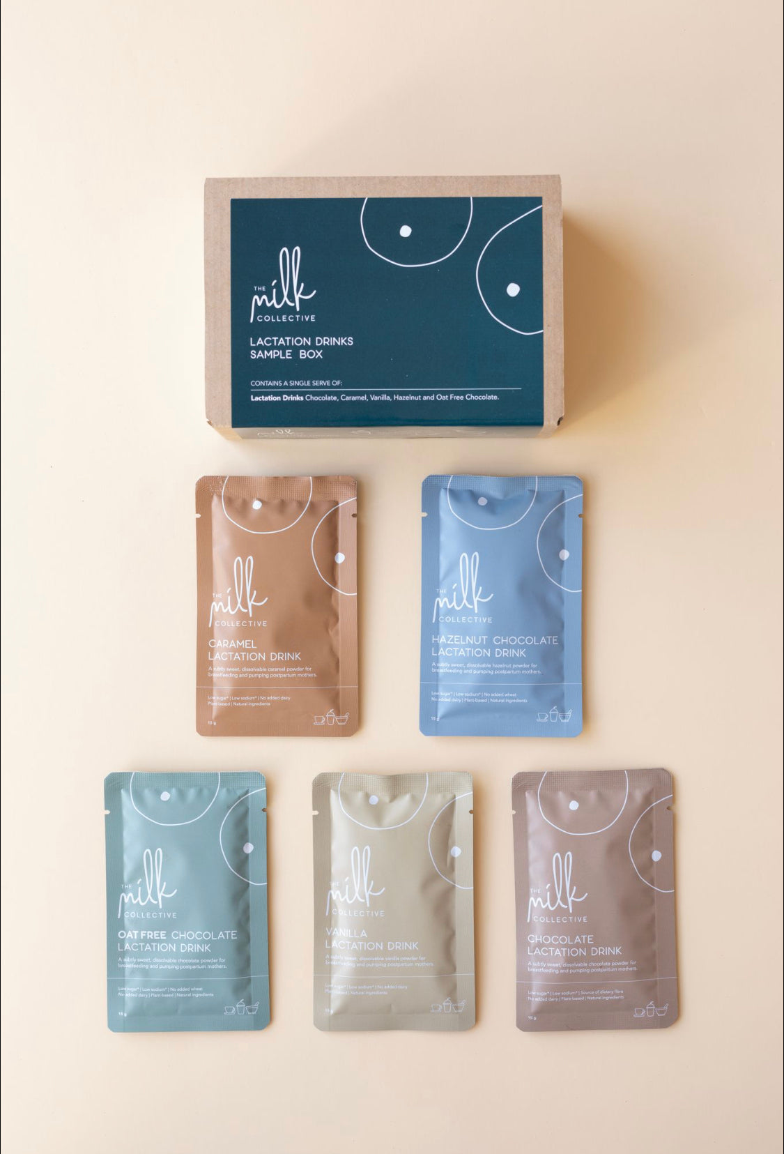 Lactation Drinks sample pack