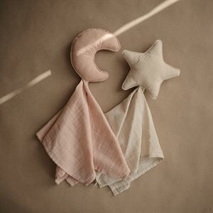 Mushie Lovey Blanket - Blush Moon