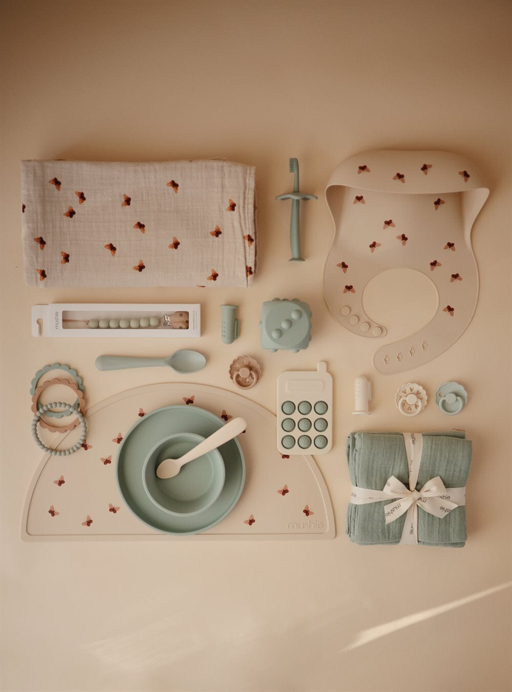 Silicone Bib - butterfly