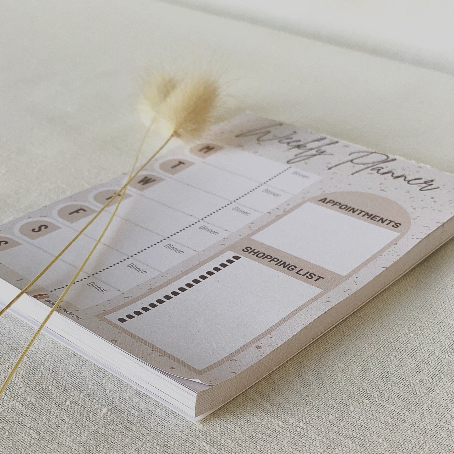 Weekly Planner - magnetic