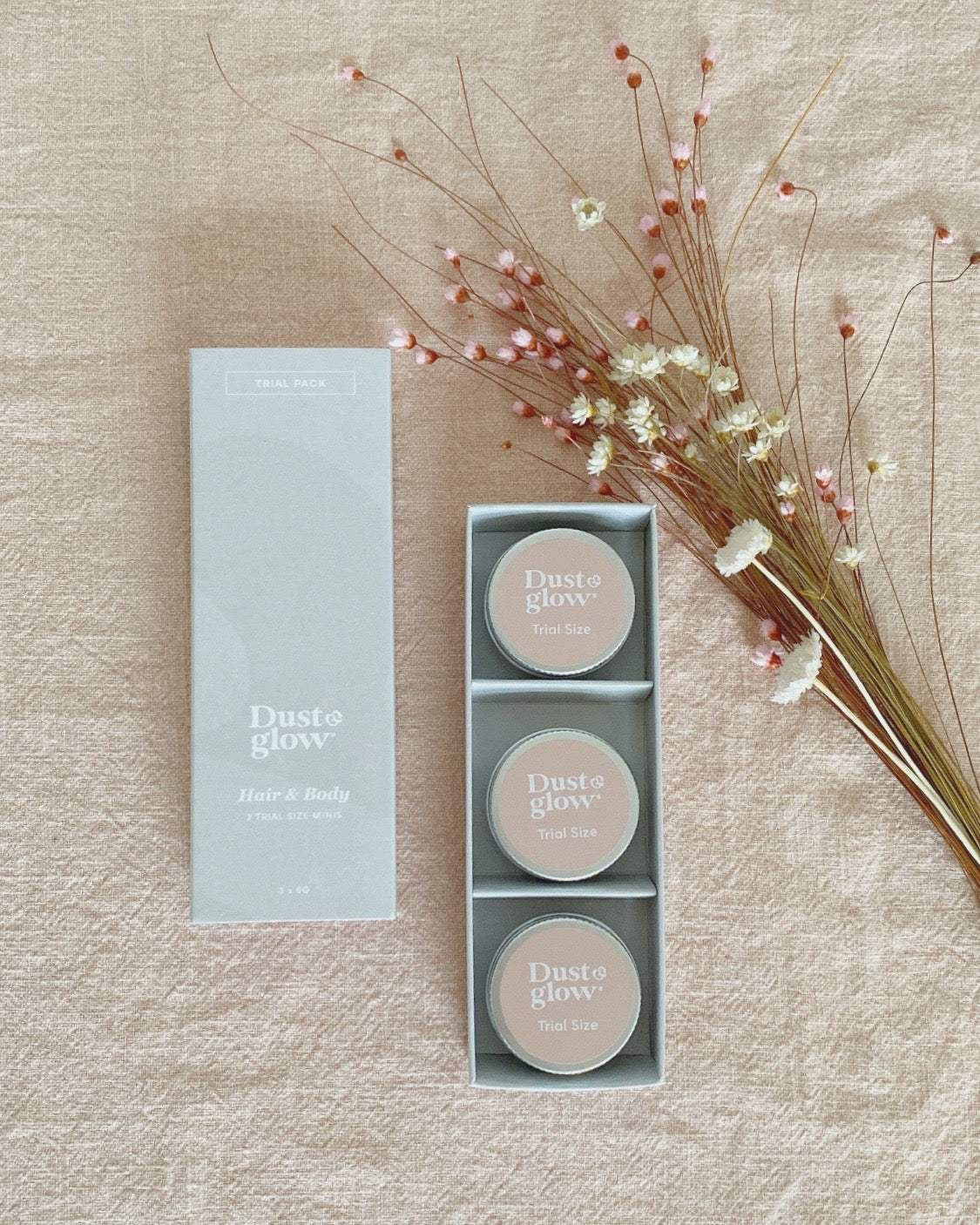 Dust & Glow waterless beauty