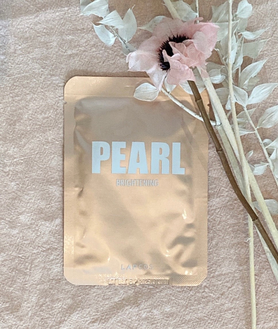 Lapcos PEARL brightening beauty mask sheet